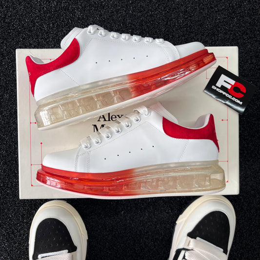 ALEXANDER MCQ*EEN SNEAKER RED CLEAR