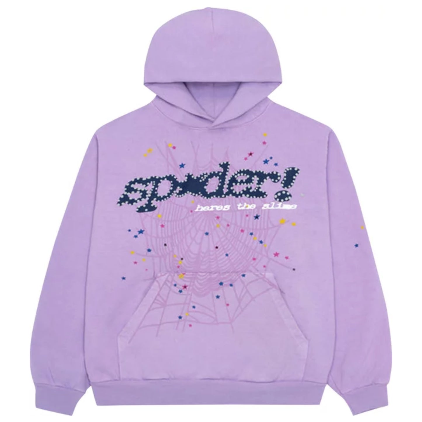 SP5DER ACAI PURPLE HOODIE