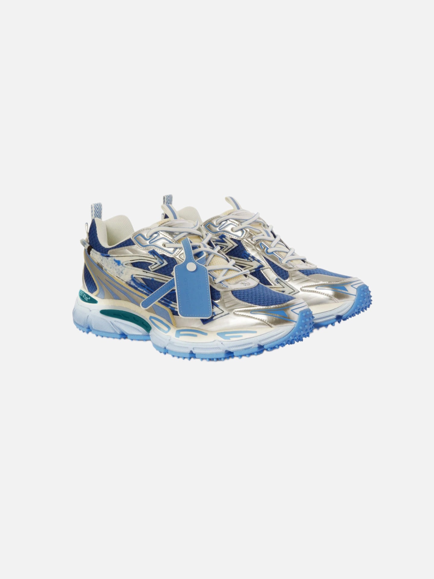 Off-White Be Right Back 'Silver/Blue'