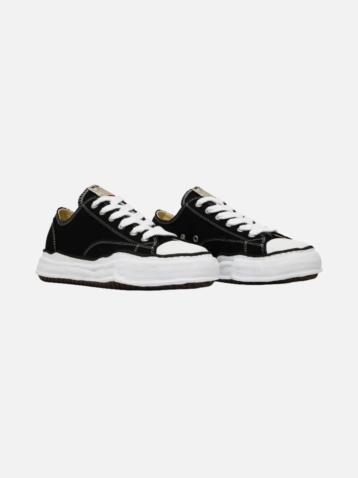 Maison Mihara Yasuhiro Peterson OG Sole Canvas Low 'Black'