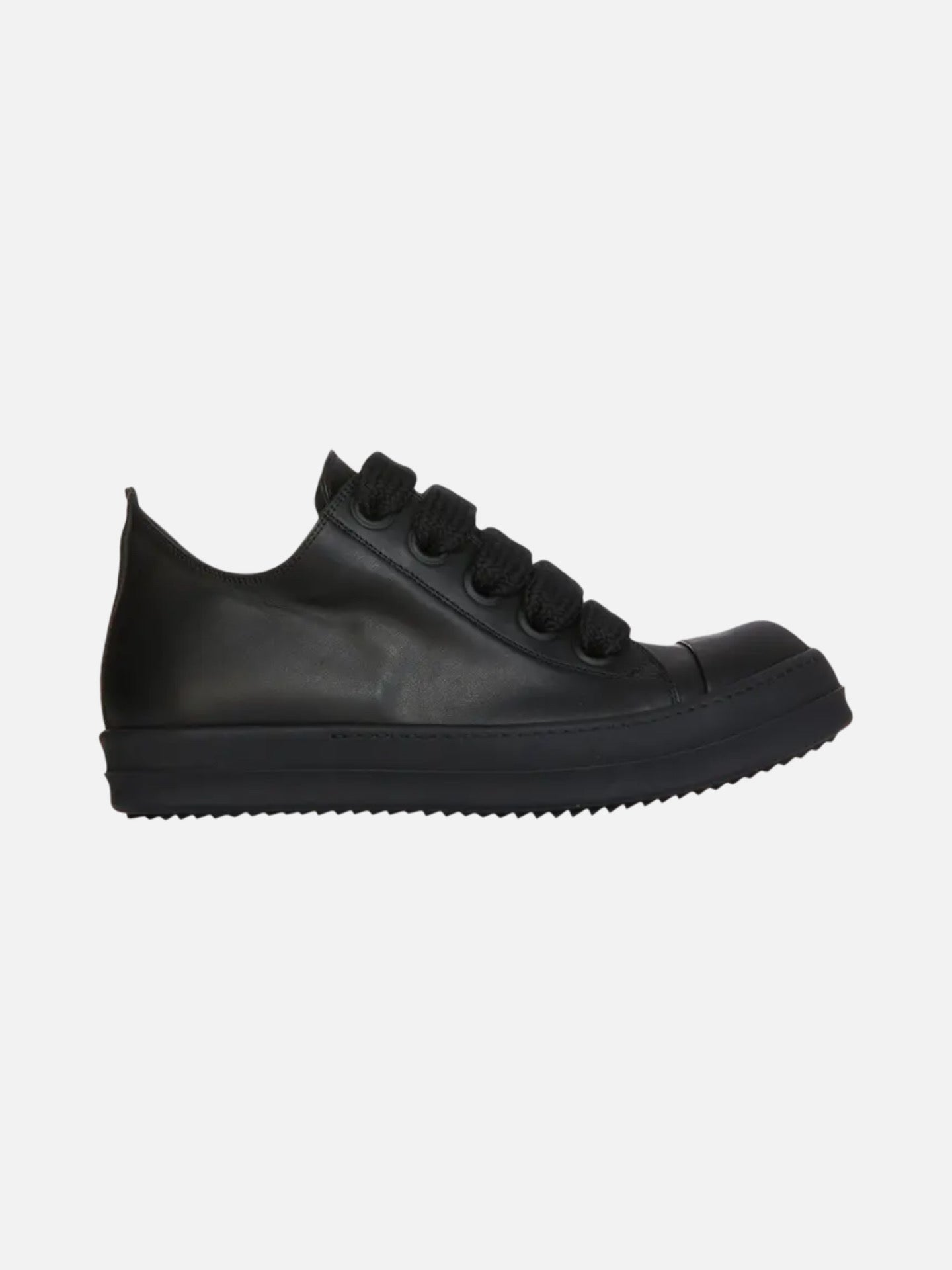 Rick Owens Lido Jumbo Laced Sneaker Low 'Black'