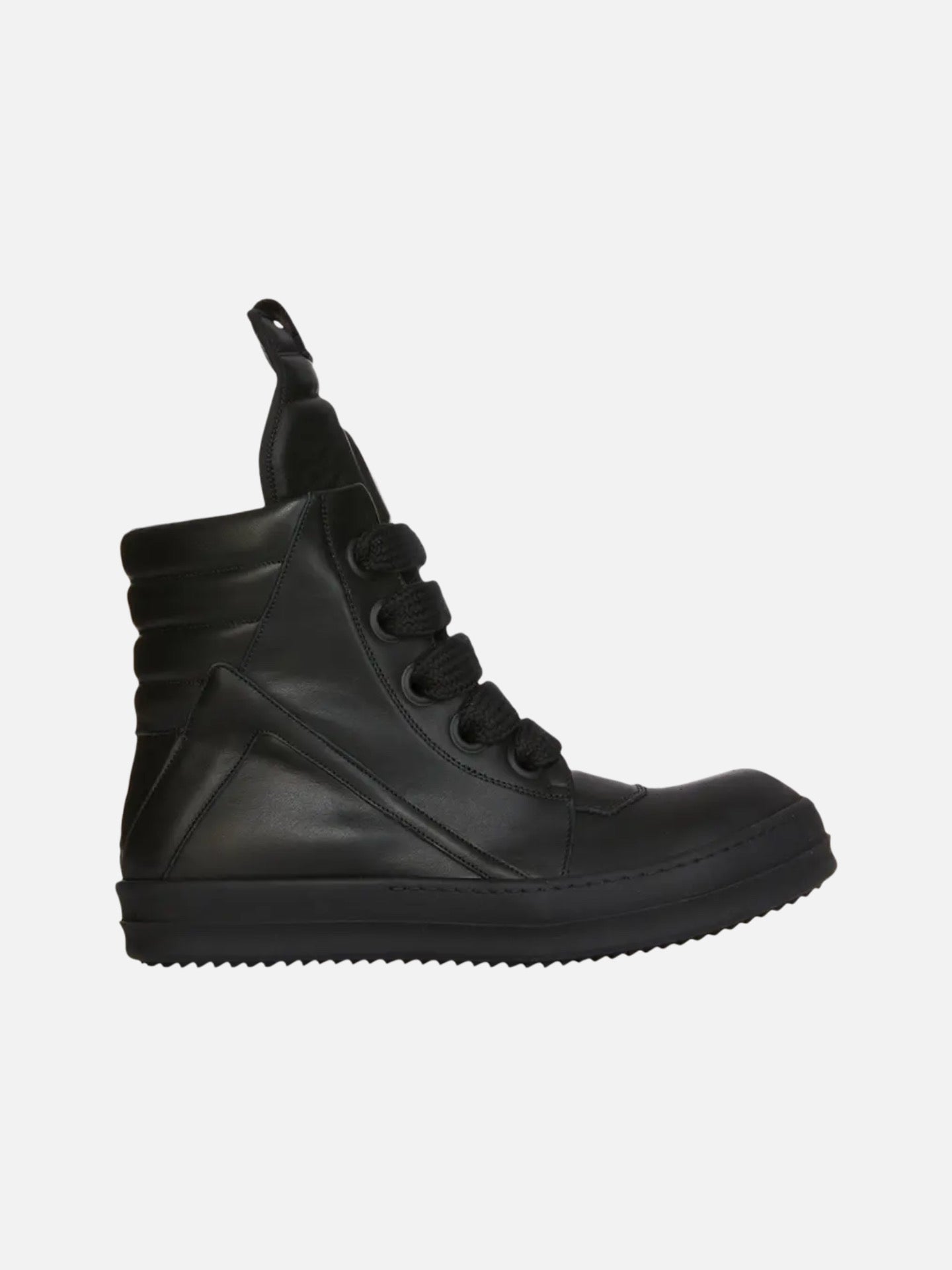 Rick Owens Lido Jumbo Laced Geobasket High 'Black'
