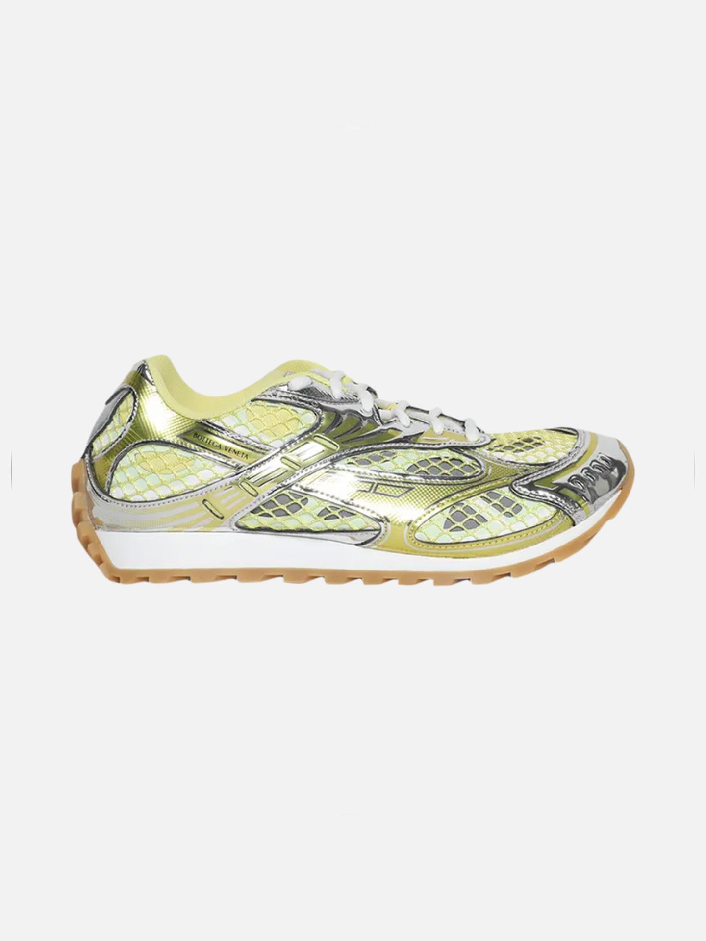 Bottega Veneta Wmns Orbit Sneaker 'Sherbert Silver'
