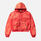 Vale Forever Inferno Garden Zip Up Hoodie ‘Red’