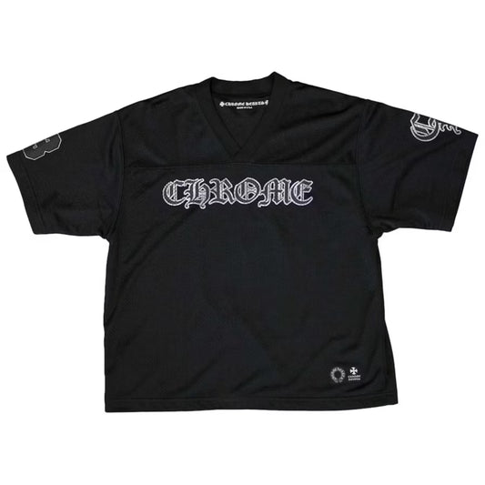 Chrome Hear*s BLACK MESH JERSEY TEE