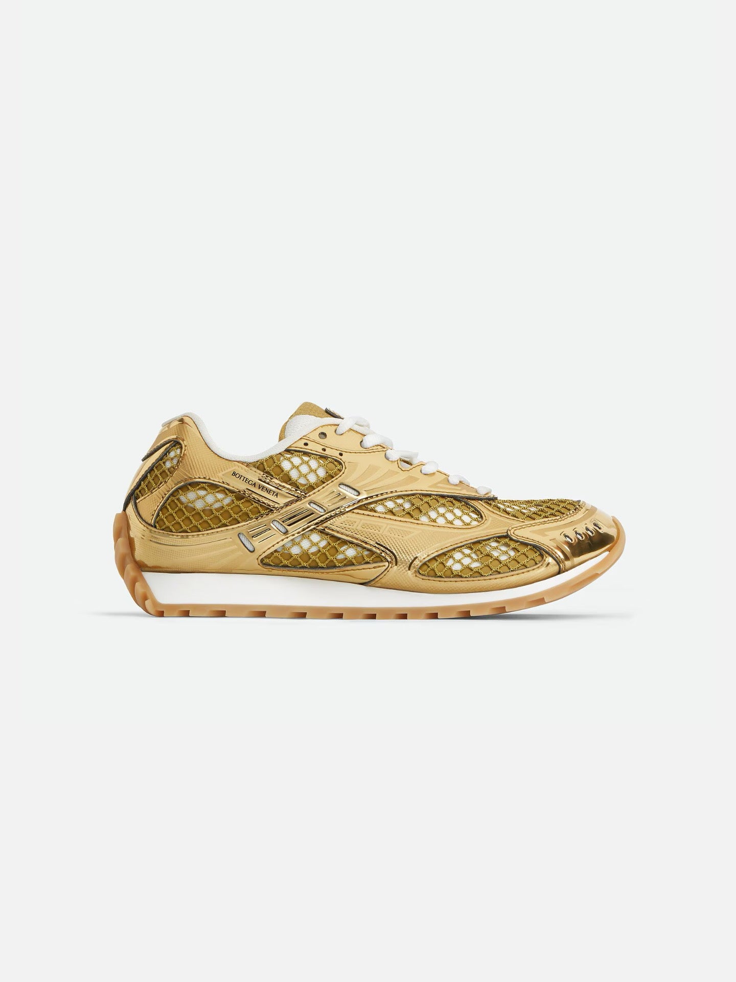 Bottega Veneta Orbit Sneaker 'Gold/White'