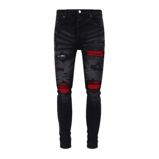 Am*ri JEANS BLACK RED