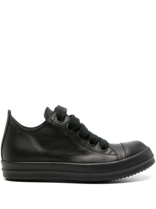 R*ck Owens LIDO LOW BLACK LEATHER