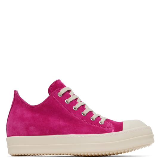 R*ck Owens LOW HOT PINK SUEDE