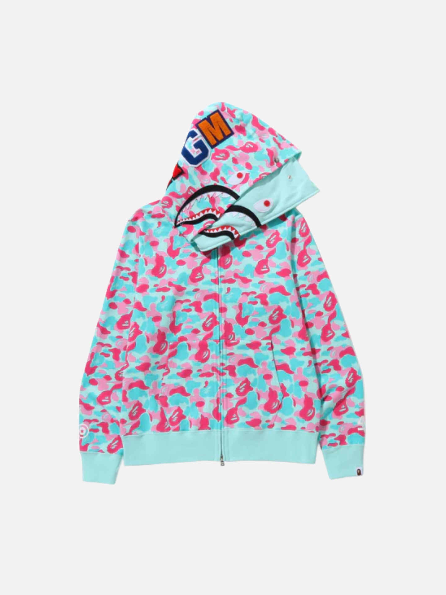 BAPE Miami 4th Anniversary Shark Full Zip Double Hoodie