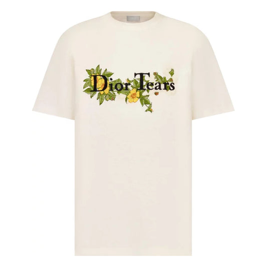 D*or x DENIM TEARS WHITE TEE