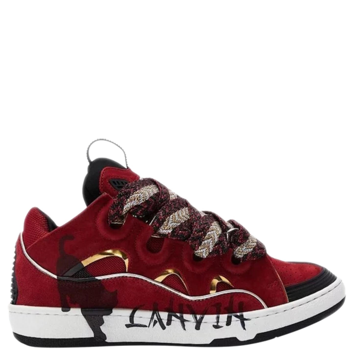 Lanv*n CURB RED GOLD