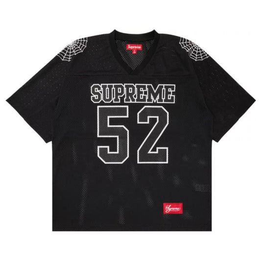 SUPREME FOOTBALL JERSEY BLACK