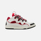 Lanvin Wmns Curb Sneakers 'Red White'