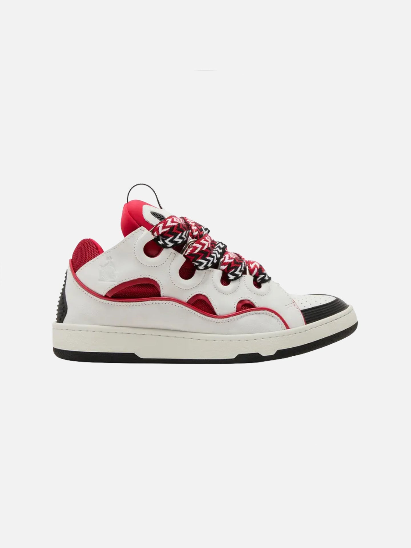 Lanvin Wmns Curb Sneakers 'Red White'