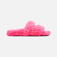 Balenciaga Wmns Furry Slides 'Faux Fur - Hot Pink'