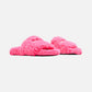 Balenciaga Wmns Furry Slides 'Faux Fur - Hot Pink'