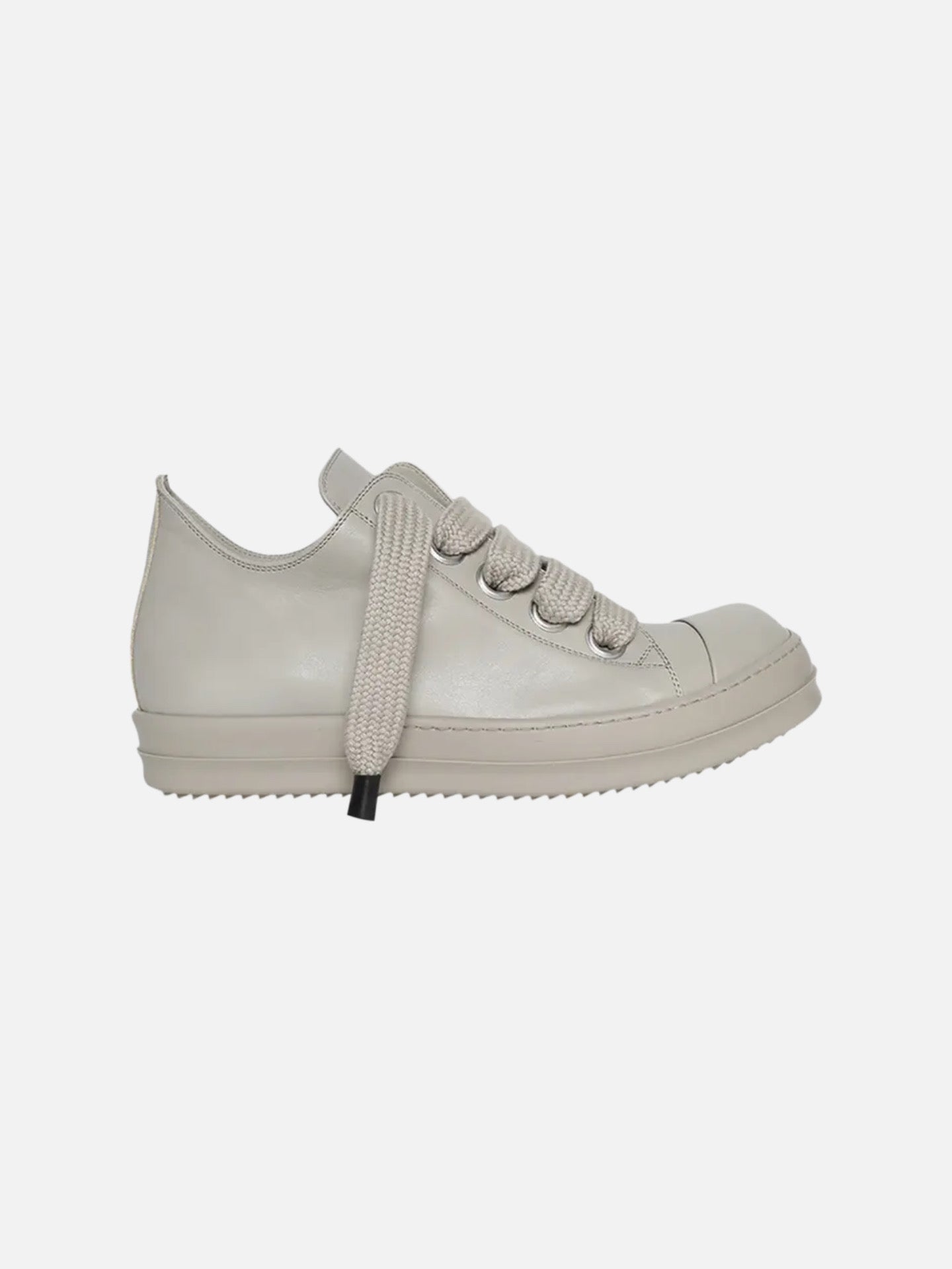 Rick Owens Lido Jumbo Laced Sneaker Low 'Pearl'