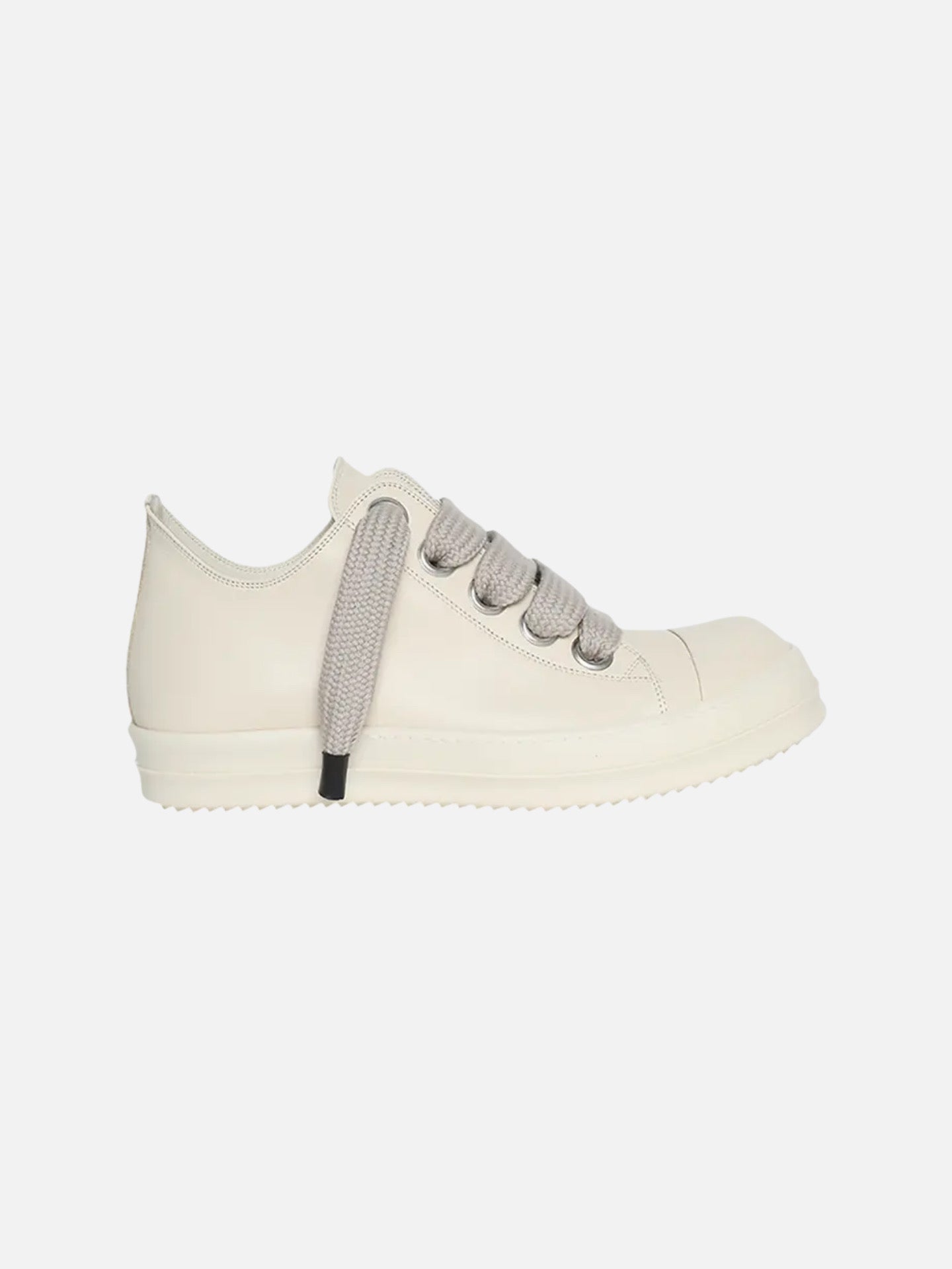 Rick Owens Lido Jumbo Laced Sneaker Low 'Milk'