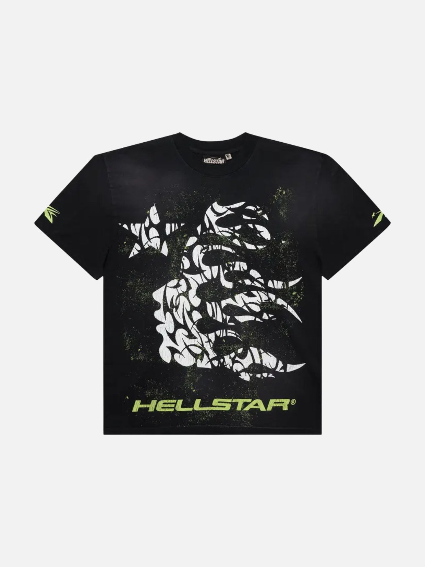 Hellstar Thorn Glitter T-Shirt 'Green'