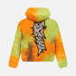 Hellstar Halloween Vomit Hoodie 'Orange'