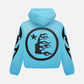 Hellstar Studios Zip Hoodie 'Blue'
