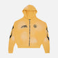 Hellstar Sports Zip Up Sweatshirt 'Yellow'