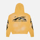 Hellstar Sports Zip Up Sweatshirt 'Yellow'
