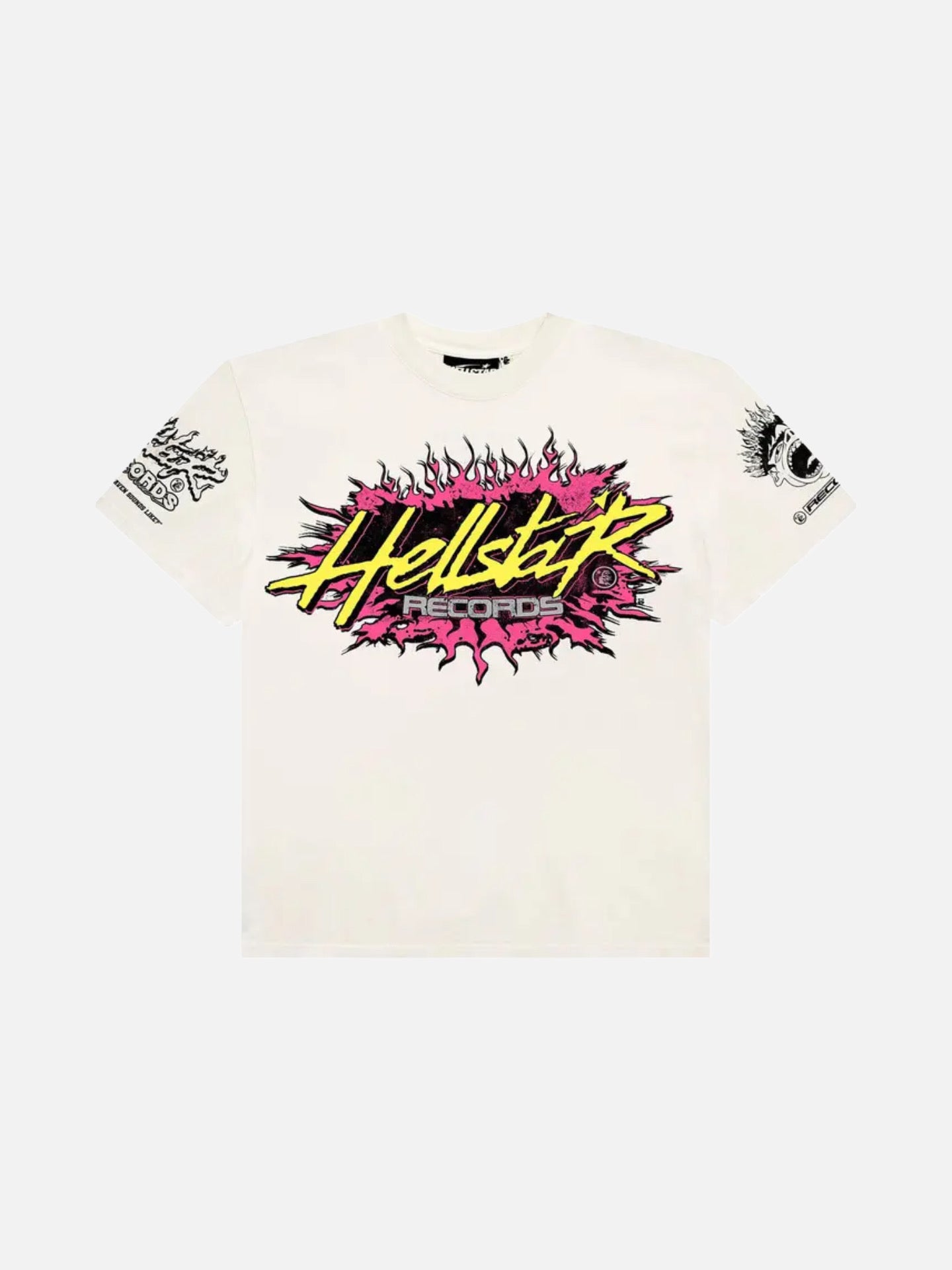 Hellstar Records T-Shirt 'White'