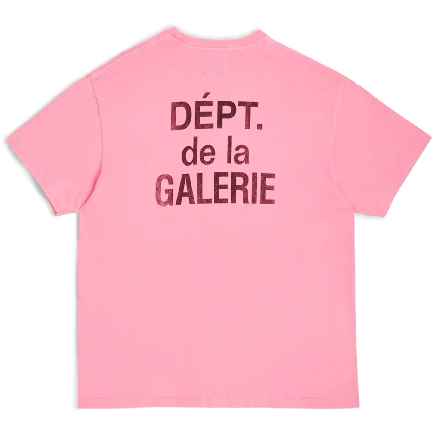 GALLERY DEPT. FRENCH SOUVENIR FLO NEON PINK TEE