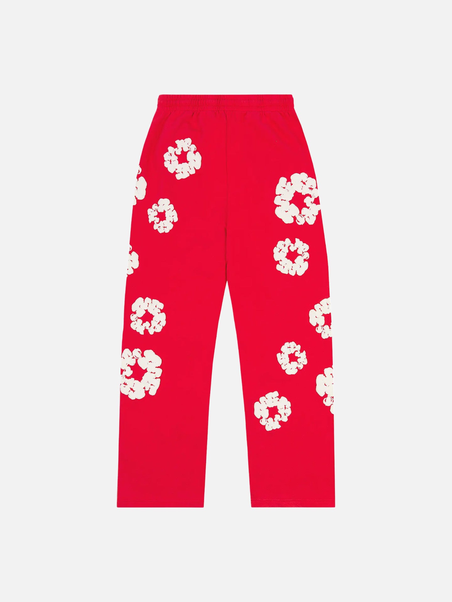 Denim Tears Cotton Wreath Baggy Sweatpants 'Red'