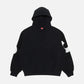 Supreme Big Logo Jacquard Hooded Sweatshirt 'Black'