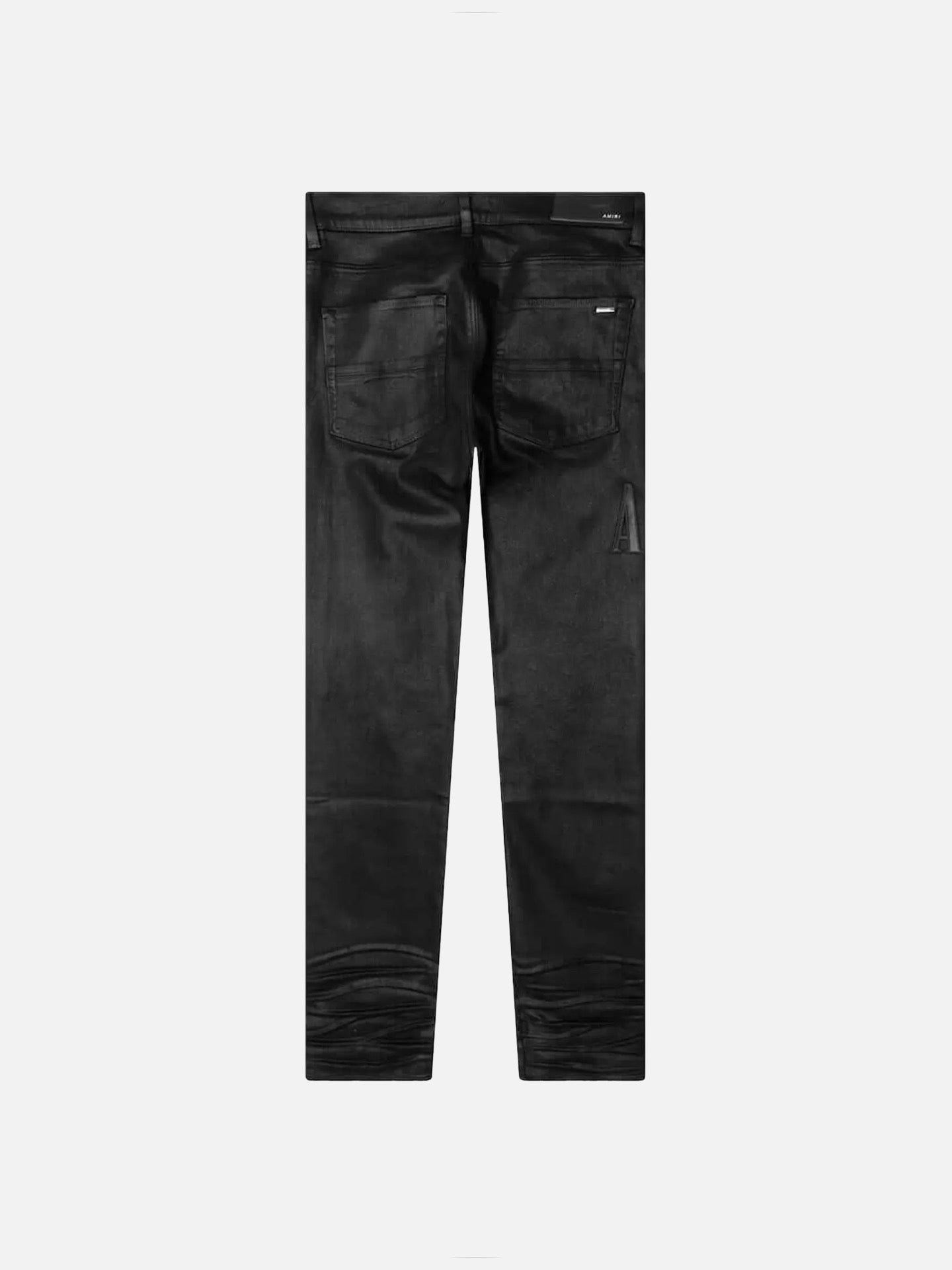 Amiri Wax Logo Jean 'Black'