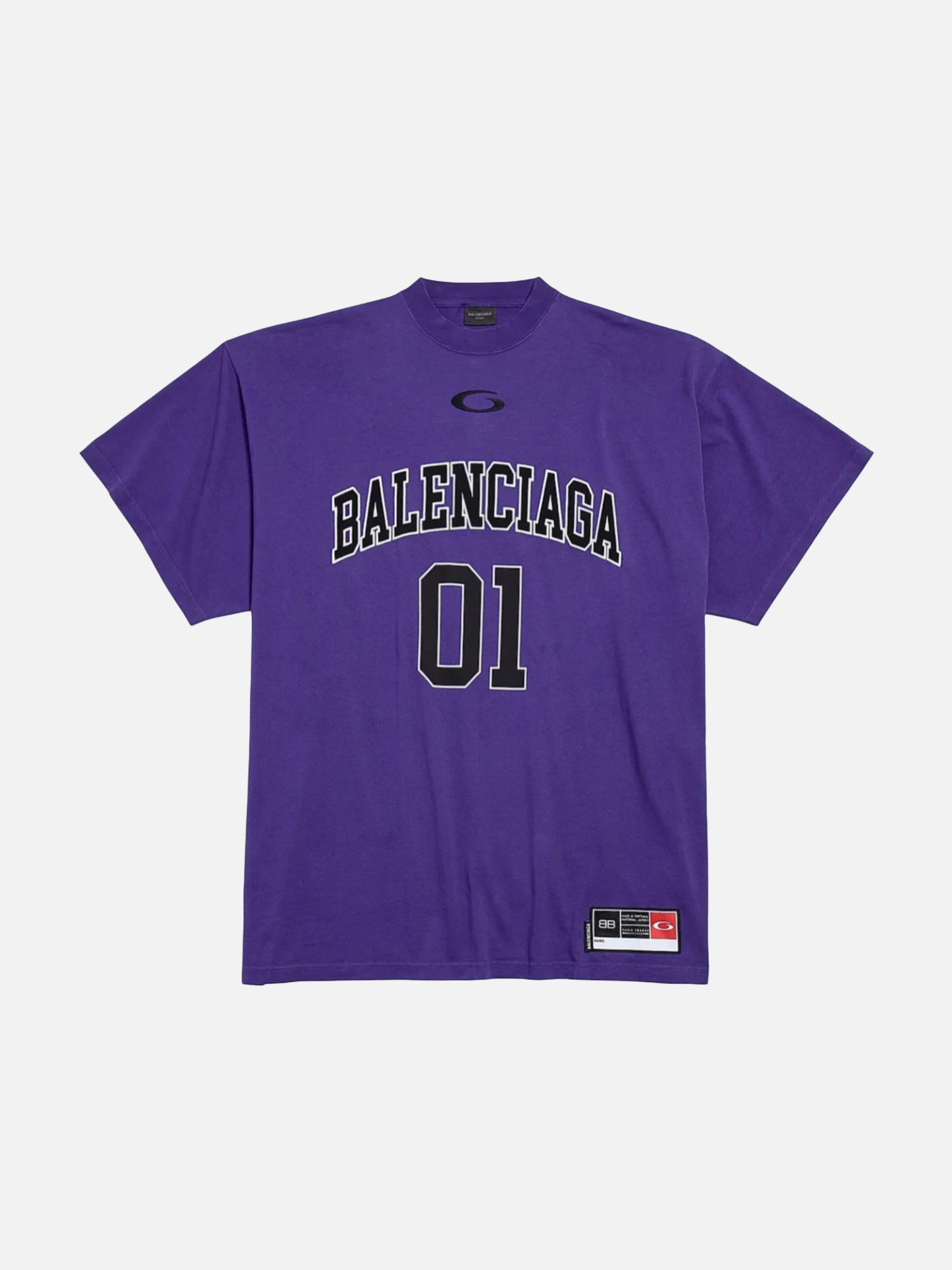 Balenciaga Series Oversized T-Shirt ‘Deep Purple’