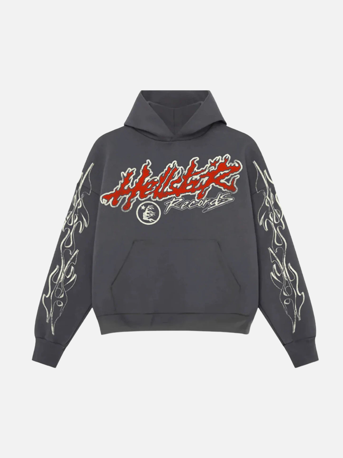 Hellstar Records Hoodie ‘Grey’