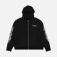 Chrome Hearts Eye Chart Dagger Zip-Up Hoodie 'Black'