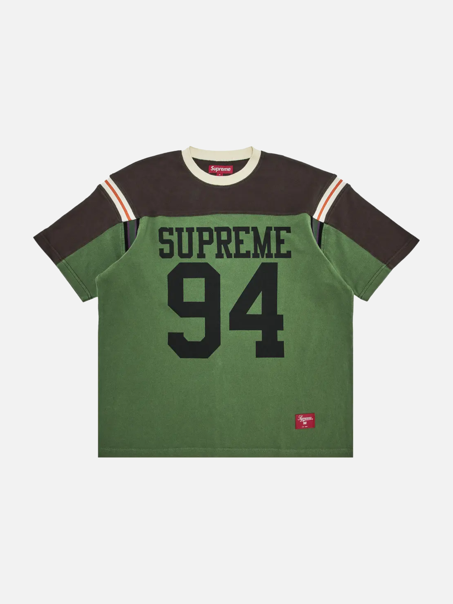 Supreme Split Short-Sleeve Football Top 'Green'
