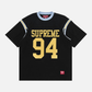 Supreme Split Short-Sleeve Football Top 'Black'