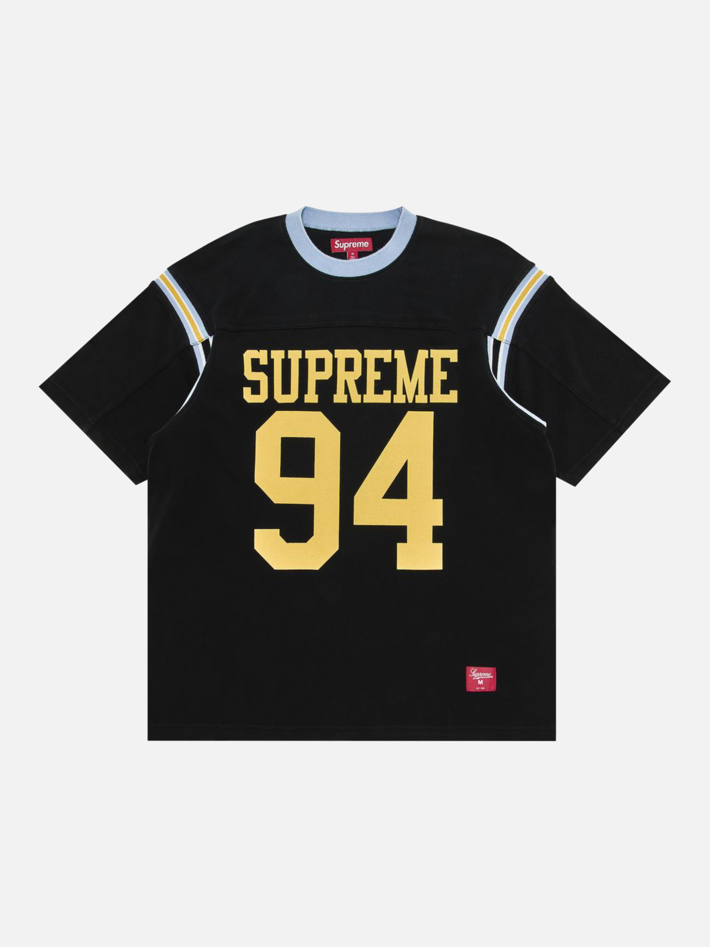 Supreme Split Short-Sleeve Football Top 'Black'