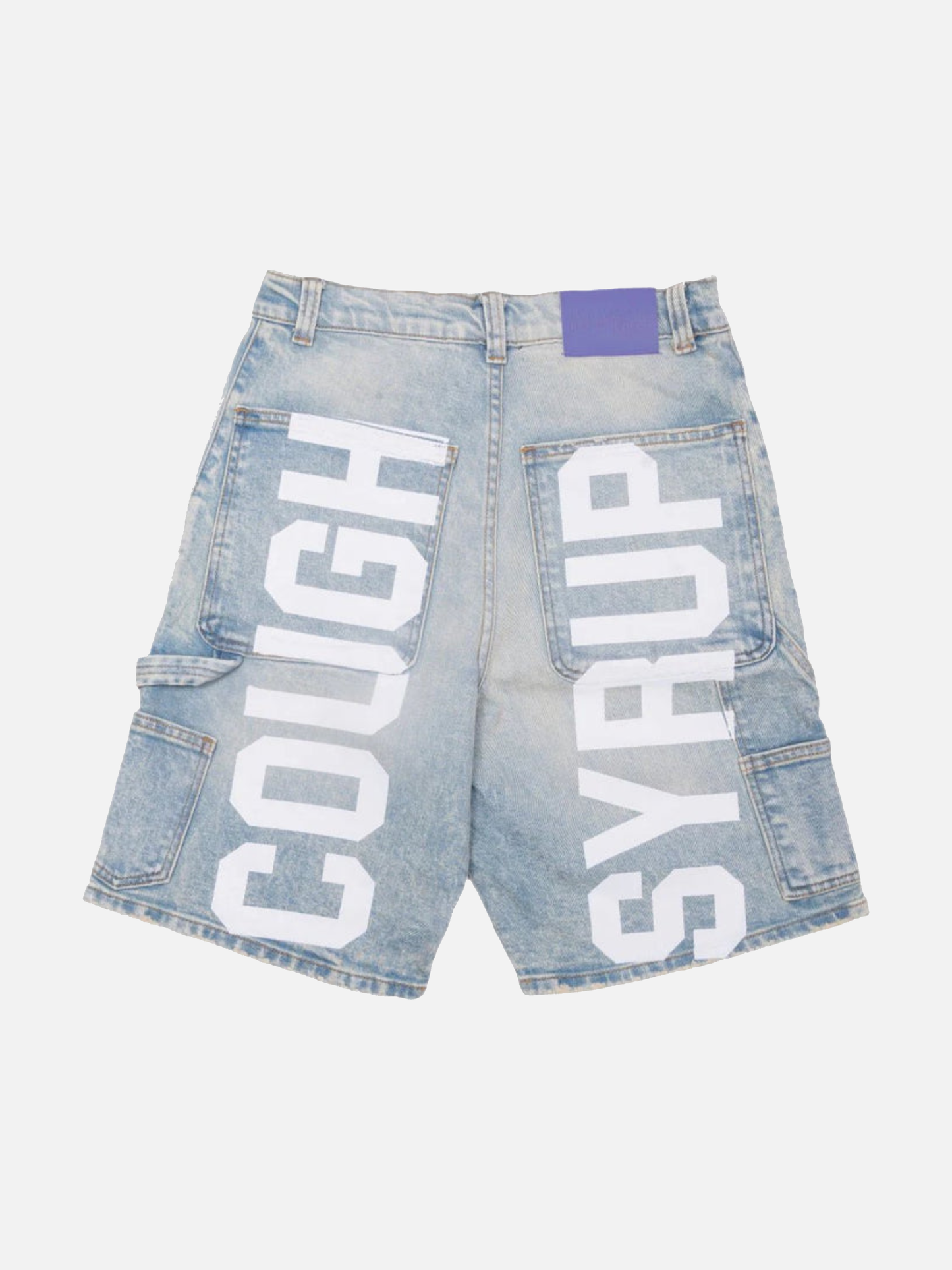 Awful Lot Of Cough Syrup Carpenter Shorts 'Blue'