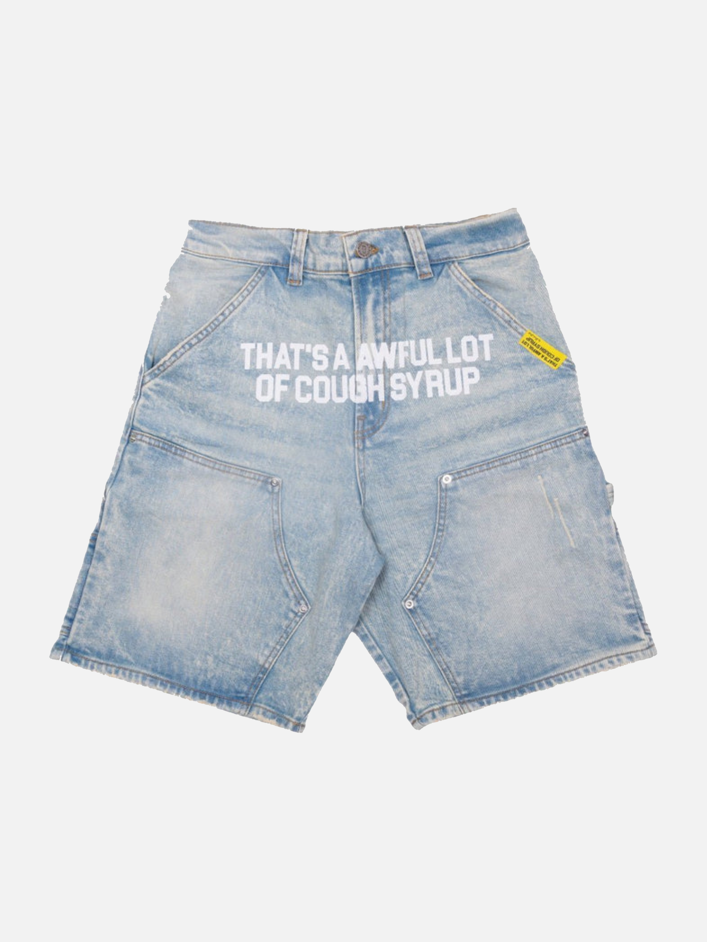 Awful Lot Of Cough Syrup Carpenter Shorts 'Blue'