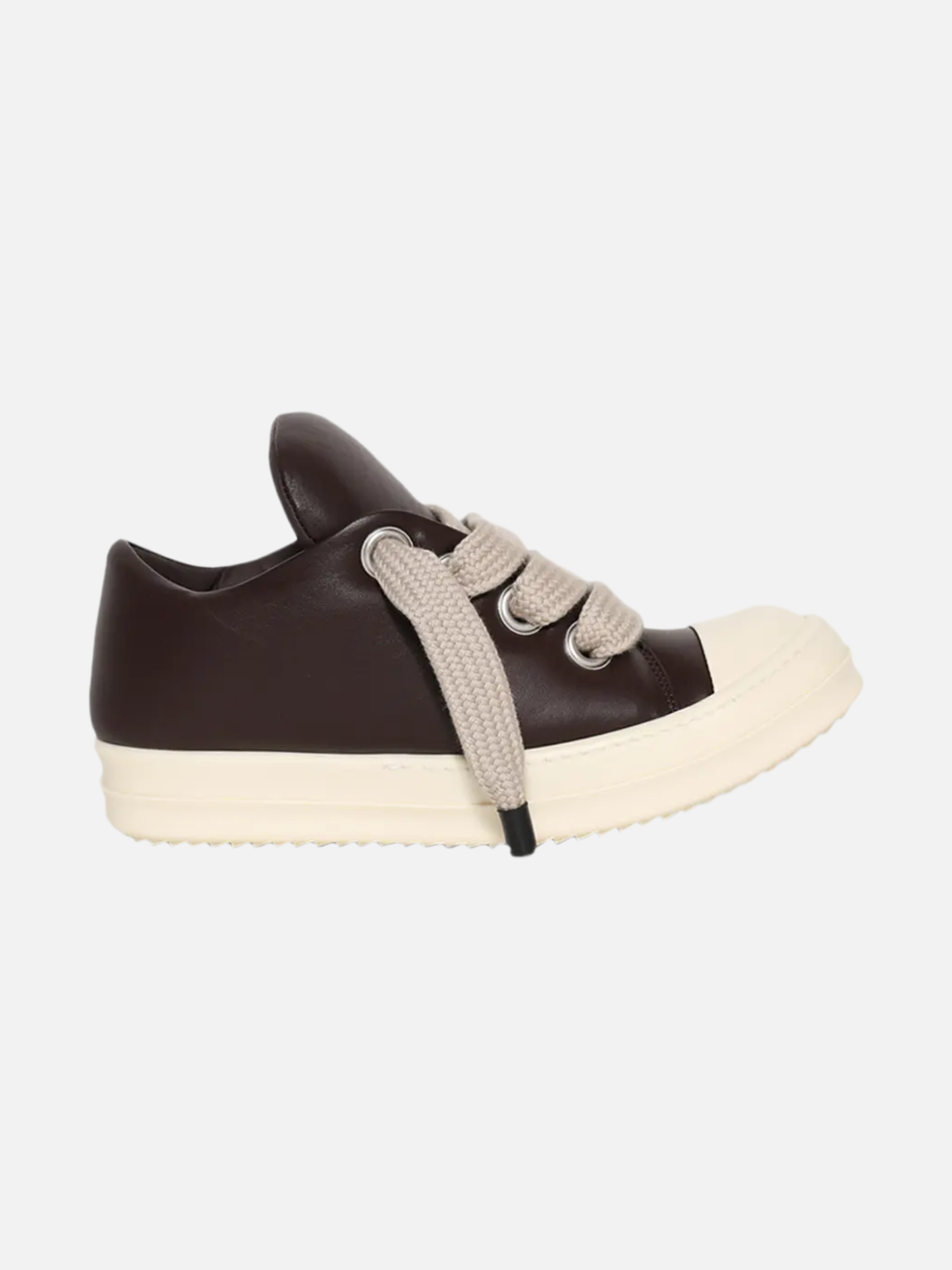 Rick Owens Hollywood Jumbo Laced Low 'Mahogany Milk'