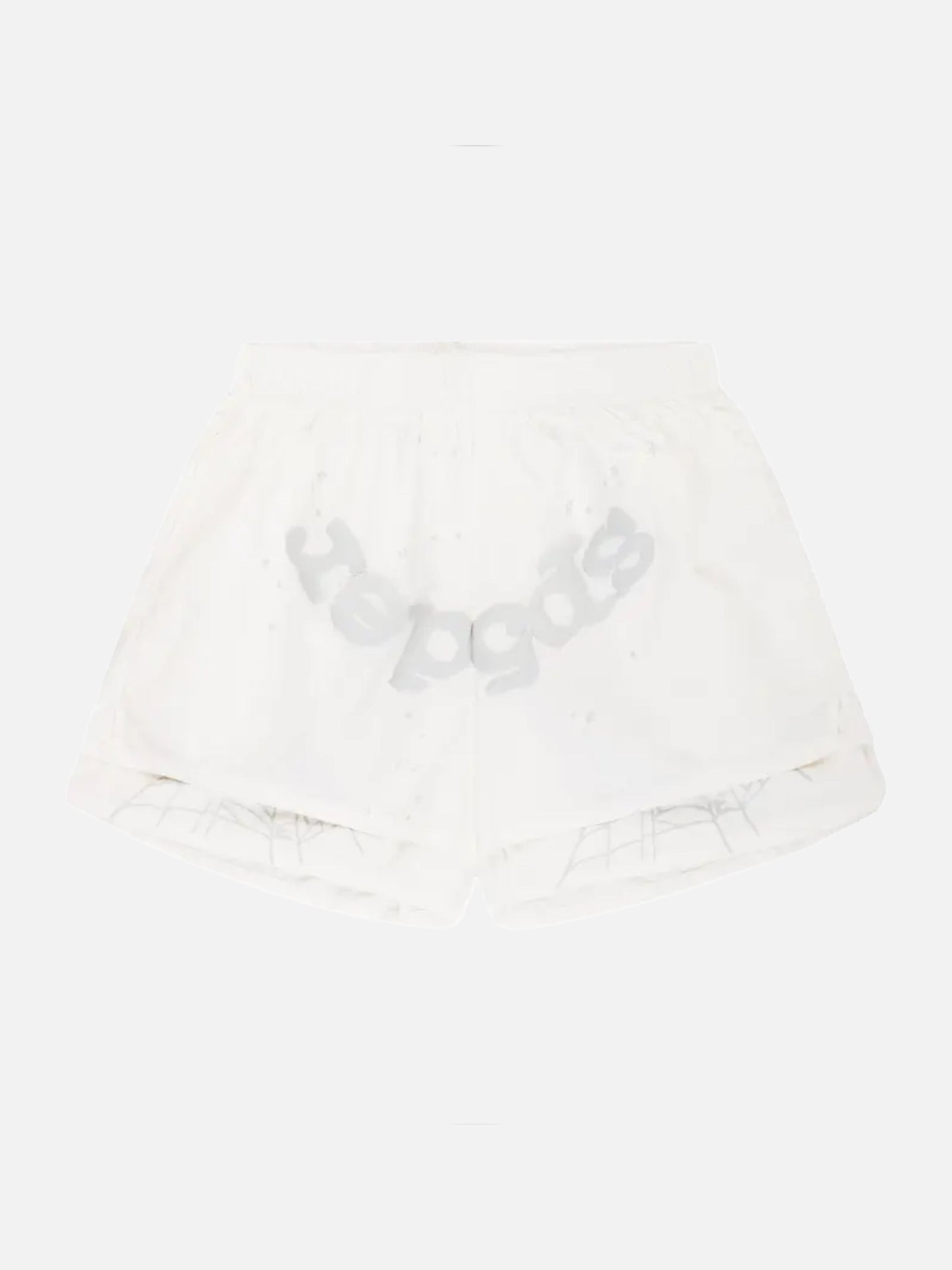 Sp5der OG Web Double Layer Short 'White'