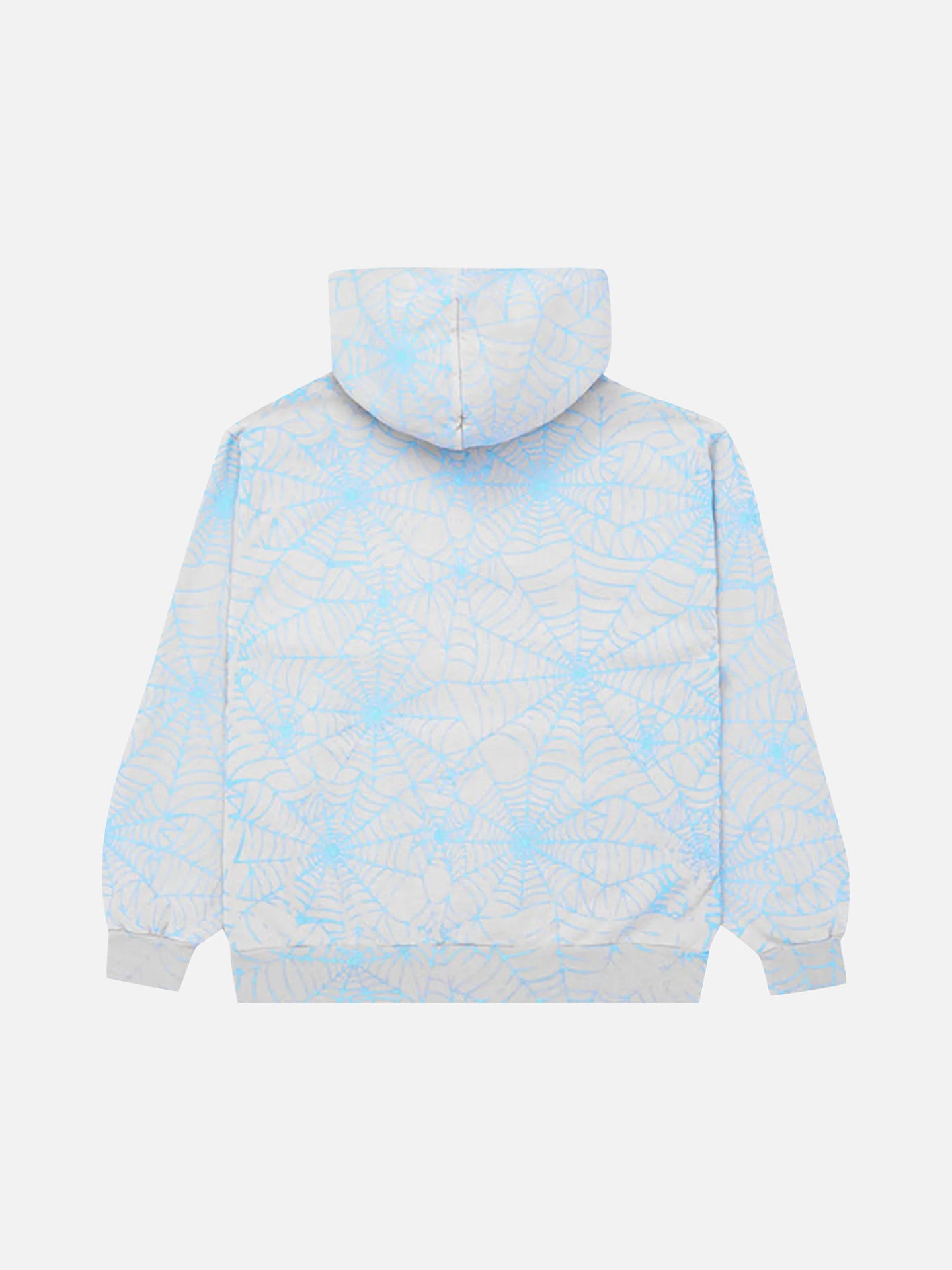 Sp5der AOP Web Hoodie 'Heather Grey'