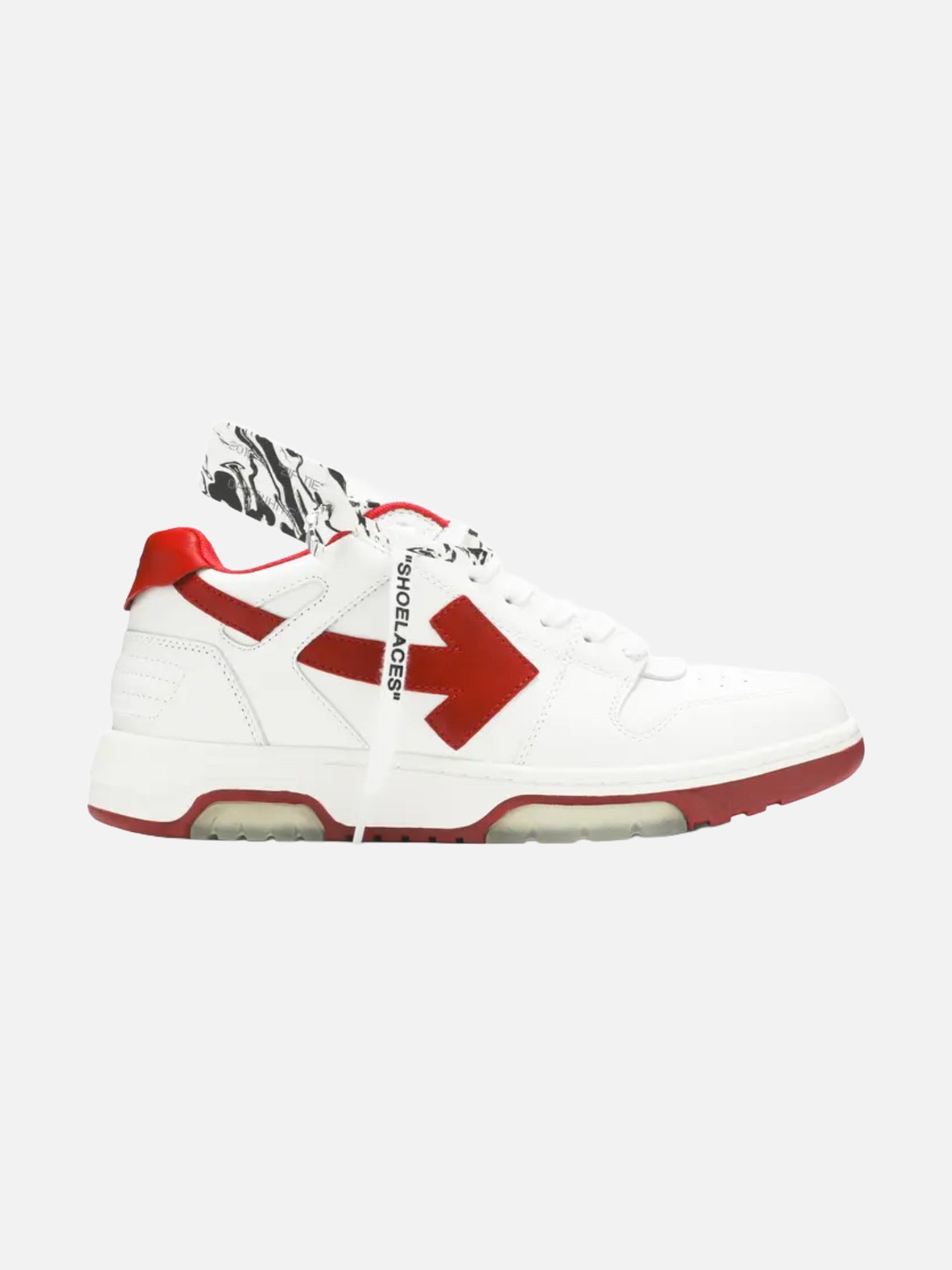 Off-White Out of Office 'White Red'