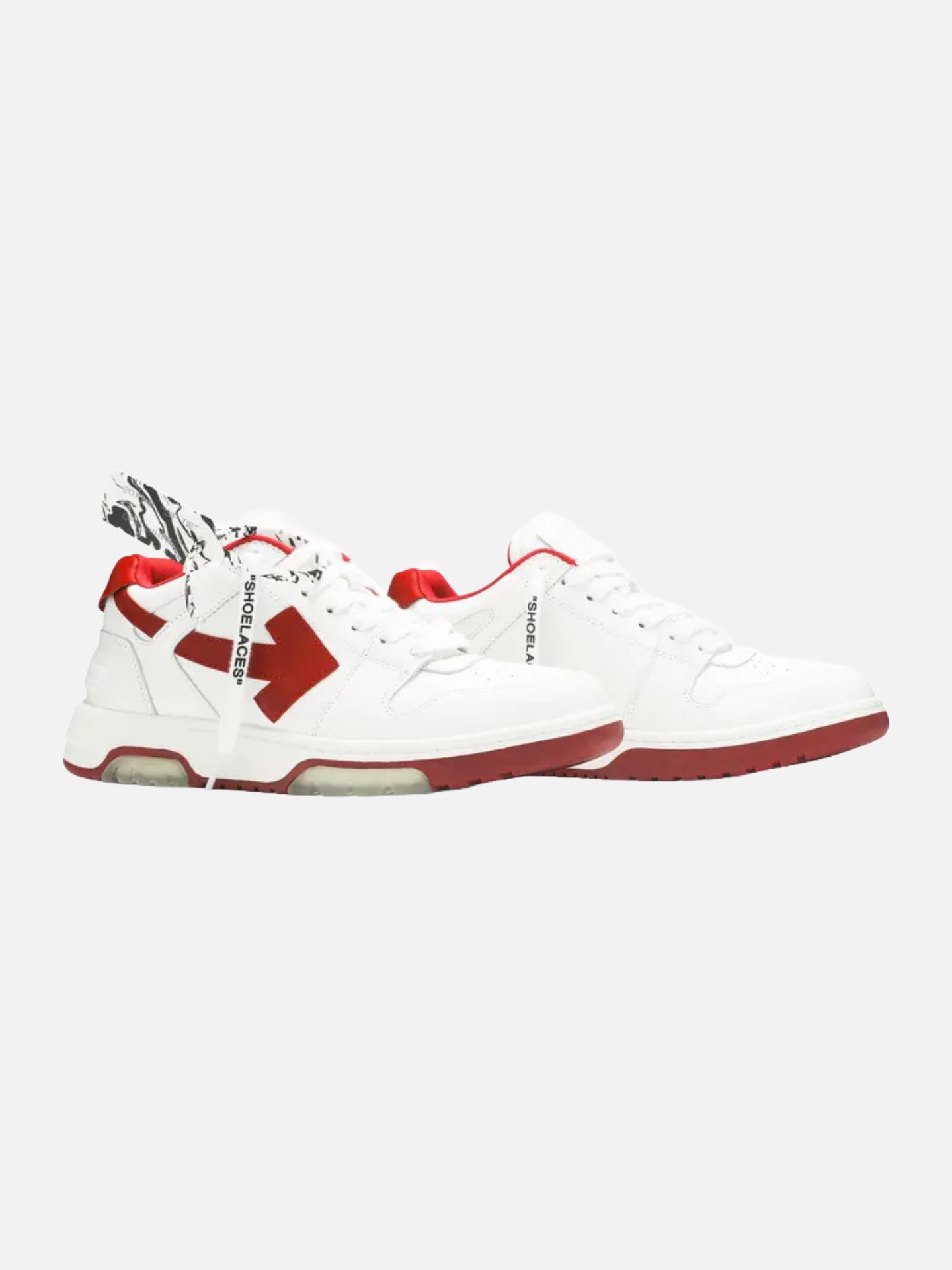 Off-White Out of Office 'White Red'