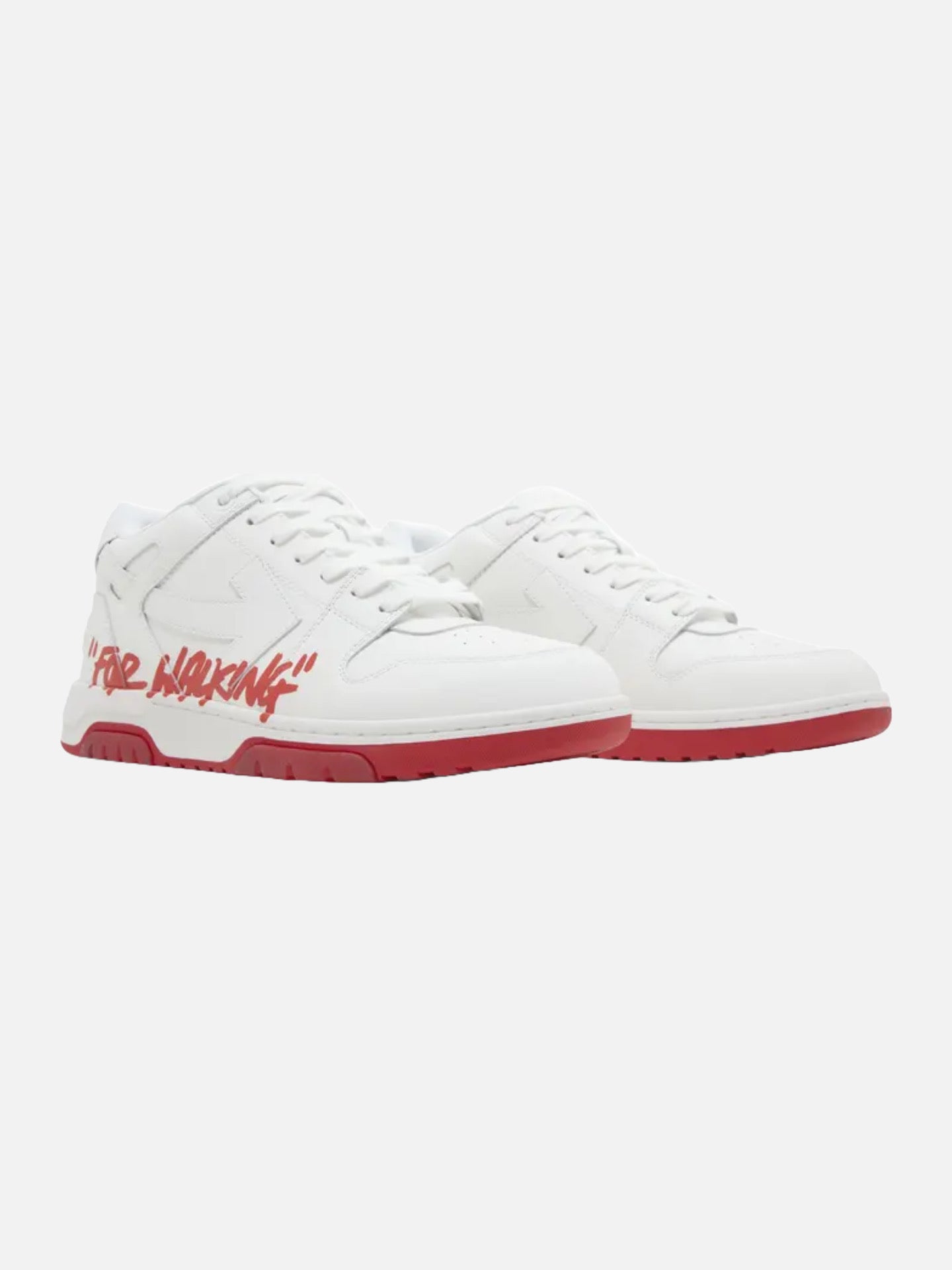 Off-White Out of Office Low 'For Walking - White Red' 2023