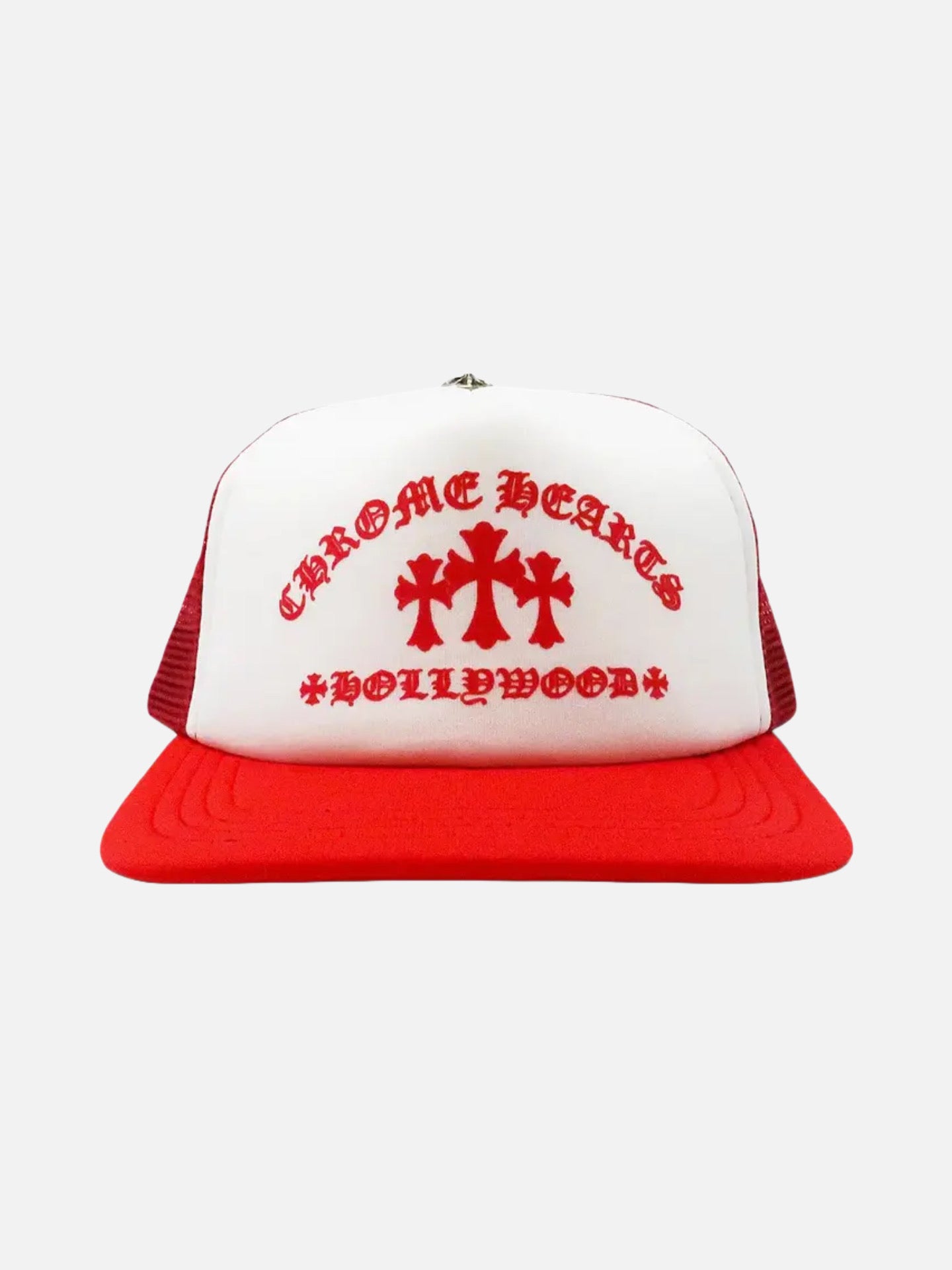 Chrome Hearts King Taco Trucker Hat 'Red/White'