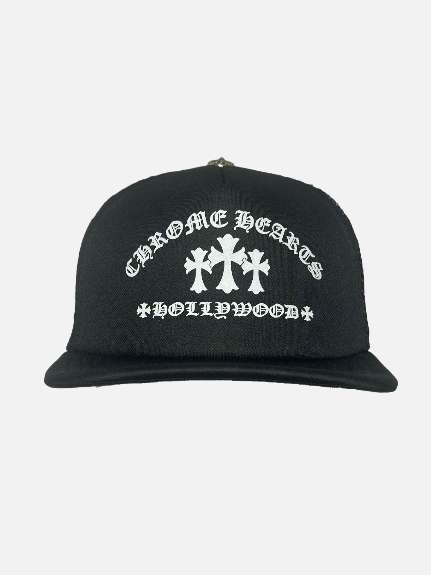 Chrome Hearts King Taco Trucker Hat 'Black/Black'