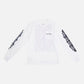 Chrome Hearts Eye Chart Long Sleeve Tee 'White/Pink'